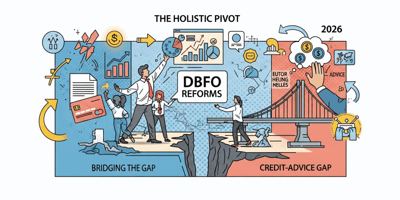 The Holistic Pivot: How to Leverage DBFO Reforms to Bridge the Credit-Advice Gap in 2026