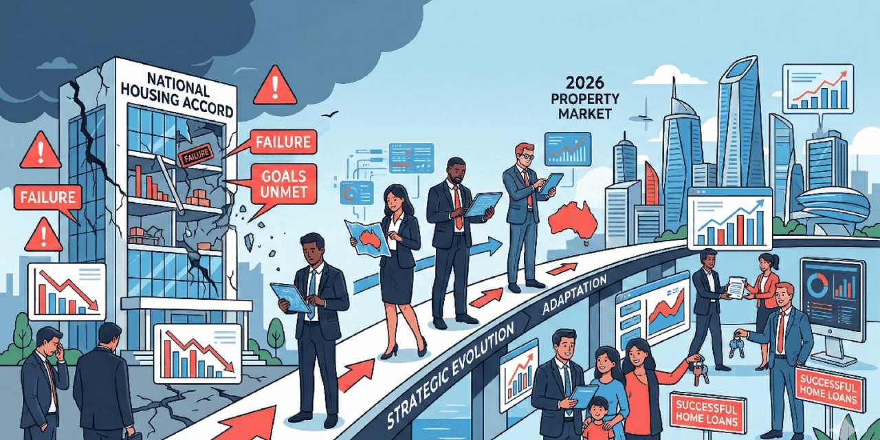 The National Housing Accord Failure and the Strategic Evolution of Australian Mortgage Broking A Comprehensive Analysis of the 2026 Property Market