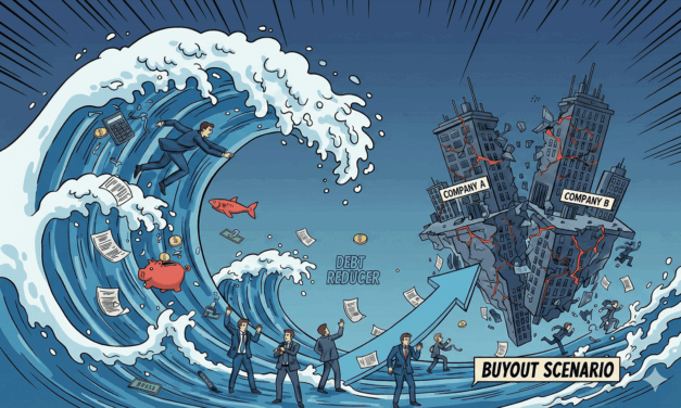 The Separation Tsunami Utilizing Common Debt Reducer and Actual Repayment Policies in Buyout Scenarios