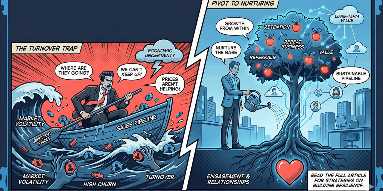 The Turnover Trap Why Resilient Prices Won’t Save Your Pipeline (And How to Pivot to Database Nurturing)