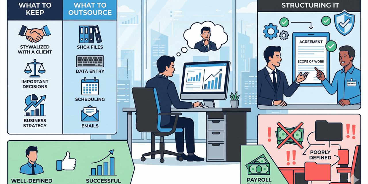 Hiring Your First Broker Support Role: What to Outsource, What to Keep, and How to Structure It Without Payroll Tax Risk