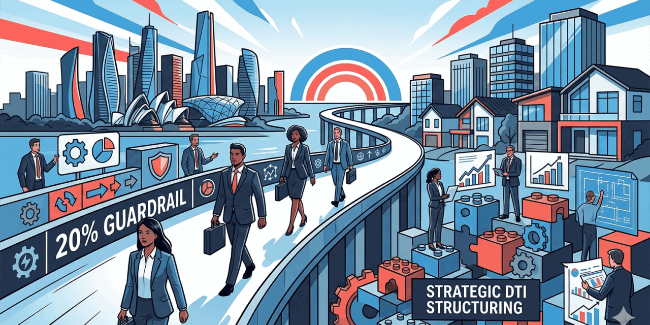 The 20 Percent Guardrail and Strategic DTI Structuring: A New Era of Macroprudential Lending in Australia