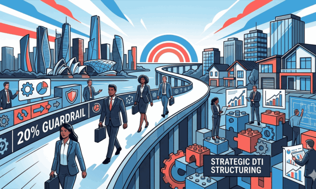 The 20 Percent Guardrail and Strategic DTI Structuring: A New Era of Macroprudential Lending in Australia