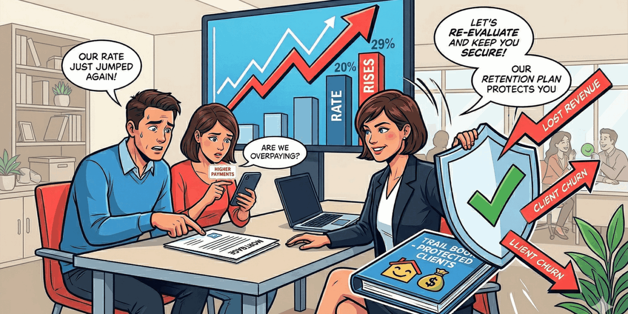 The Rate-Rise Retention Problem How to Protect Your Trail Book When Clients Start Questioning Their Rate