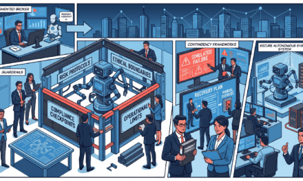 Beyond the ‘Augmented Broker’ Formulating Guardrails and Contingency Frameworks for Autonomous Tech