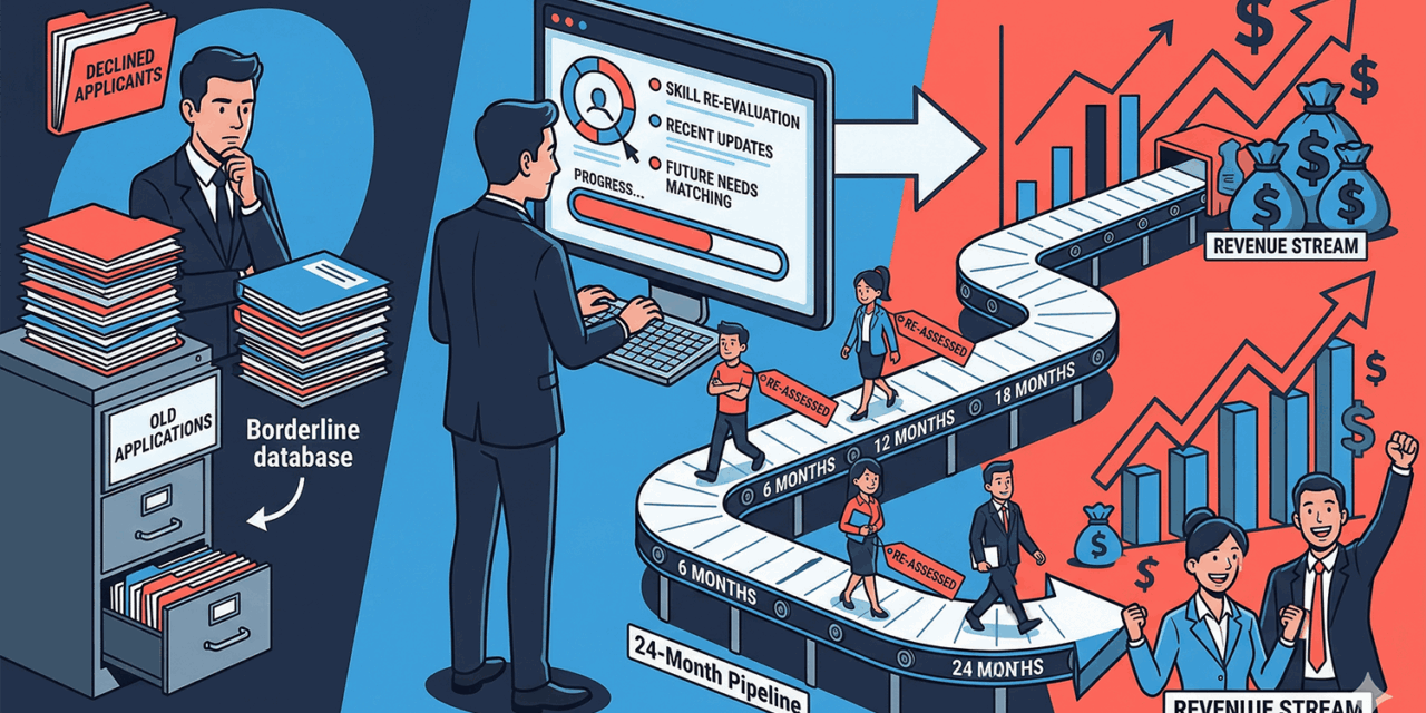 Monetising the ‘Borderline’ Database Building a 24-Month Pipeline of Previously Declined Applicants