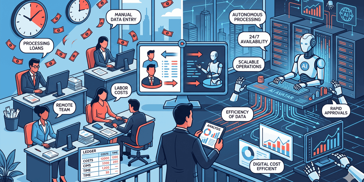 Offshore Loan Processors vs. Agentic AI The 2026 Cost-Benefit Analysis for Scaling Brokerages