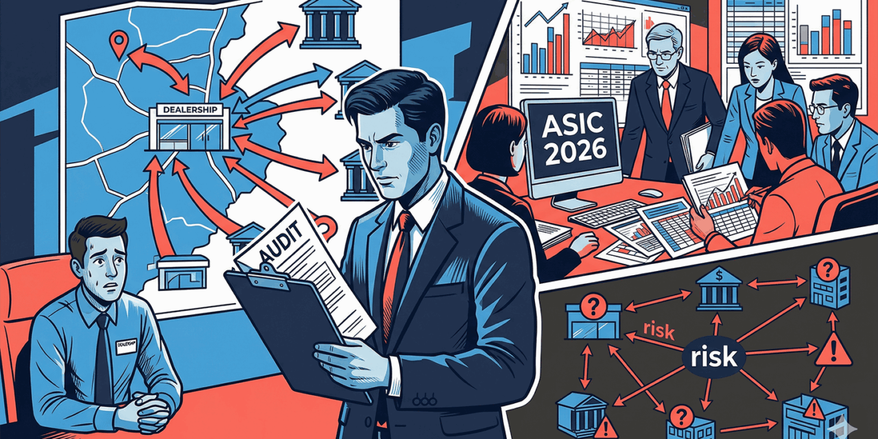 The Asset Finance Contagion Auditing Dealership Referral Partners Amid ASIC’s 2026 Motor Vehicle Lending Crackdown