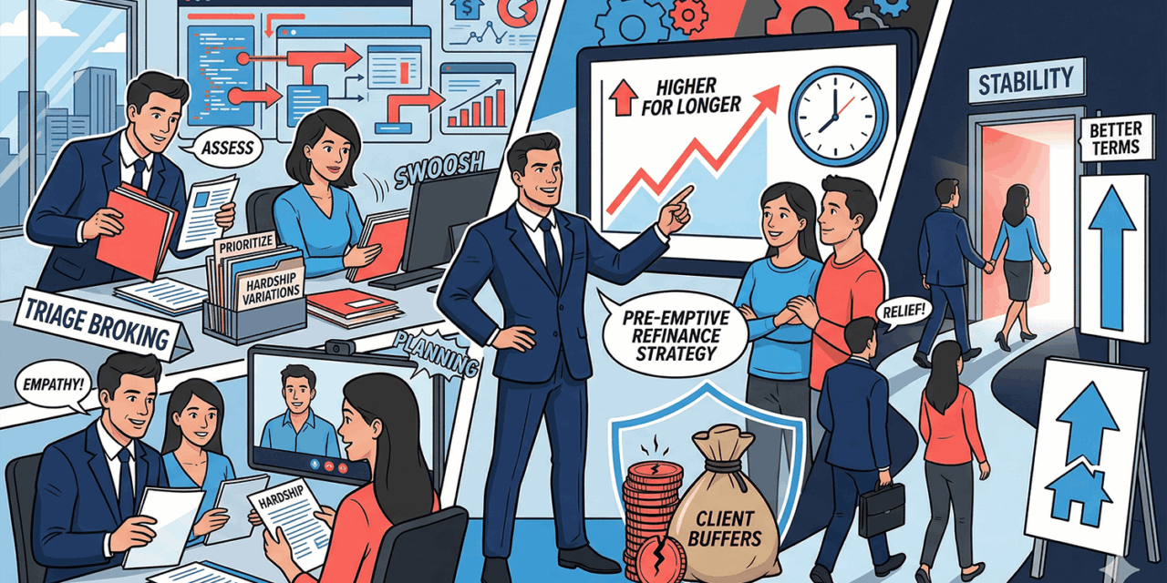 Triage Broking and Hardship Variations Executing Pre-emptive Refinance Strategies Before the ‘Higher for Longer’ Reality Breaks Client Buffers