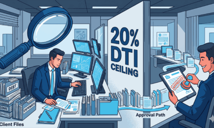APRA’s 20% DTI Ceiling in Practice: Restructuring Client Files and Winning Approvals Under the New Macroprudential Lens