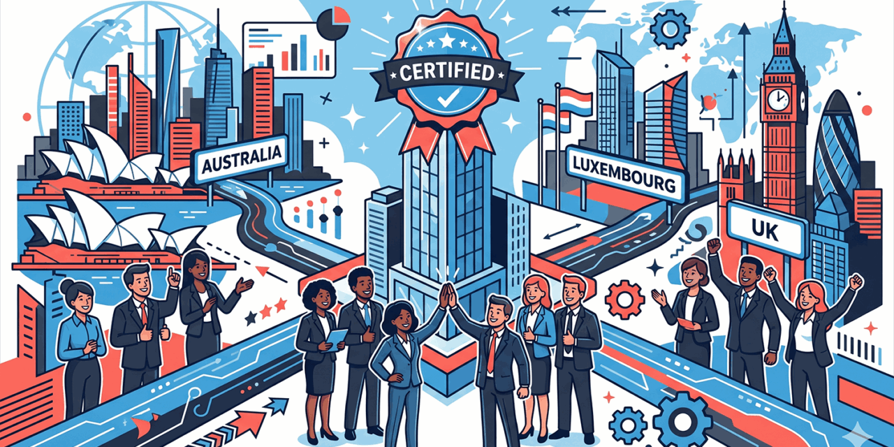 Bizcap achieves Great Place To Work® certification in Australia, Luxembourg, UK