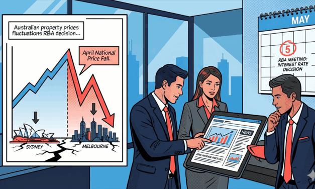 Sydney and Melbourne Crack: What April’s First National Price Fall Tells Brokers Before the May 5 RBA Decision