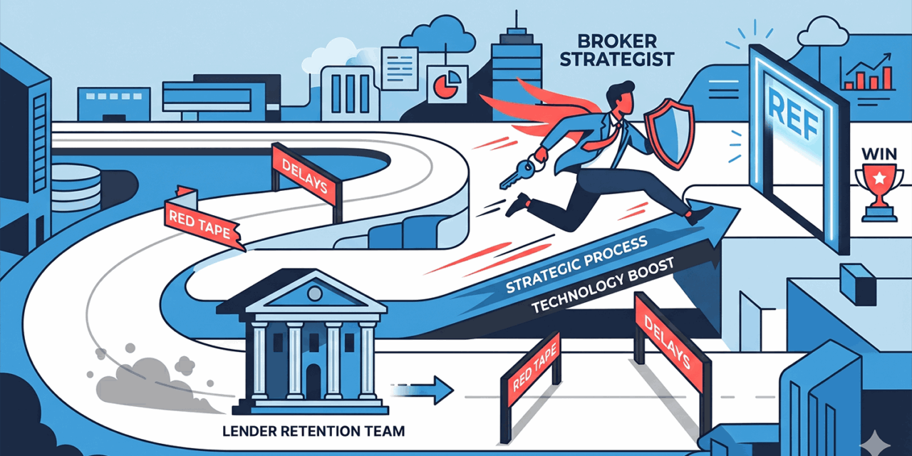 The Discharge Authority Race: How Brokers Win Refinances When Lender Retention Teams Move First