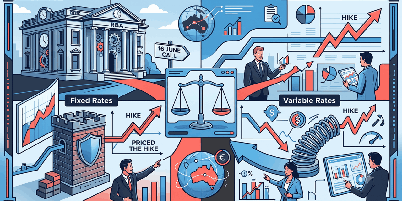 Fixed Rates Already Priced the Hike: Reframing Fixed-vs-Variable Before the RBA’s 16 June Call