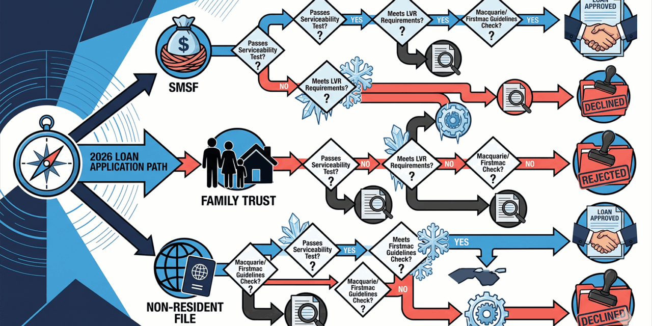 The Trust Lending Freeze Spreads: A 2026 Decision Tree for SMSF, Family Trust and Non-Resident Files After Macquarie and Firstmac