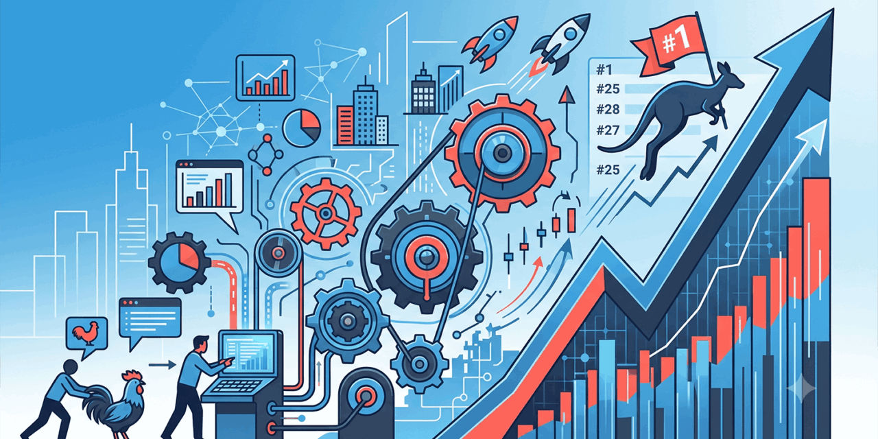 What the Top 25 Do Differently: Operational Leverage as Aussie Reclaims #1