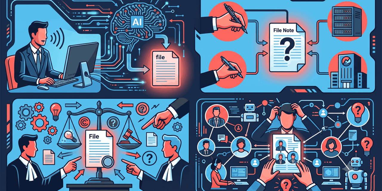 Who Owns the File Note When the AI Answers?