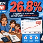 Mortgage Stress Surges to 26.8 Percent After Three RBA Rate Hikes What Brokers Must Do Now