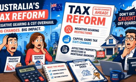 Negative Gearing and CGT Overhaul What Every Mortgage Broker Needs to Know Now