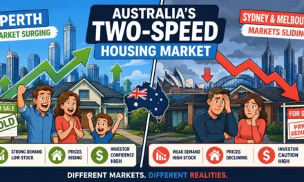 Australias Two Speed Housing Market Perth Surges While Sydney and Melbourne Slide