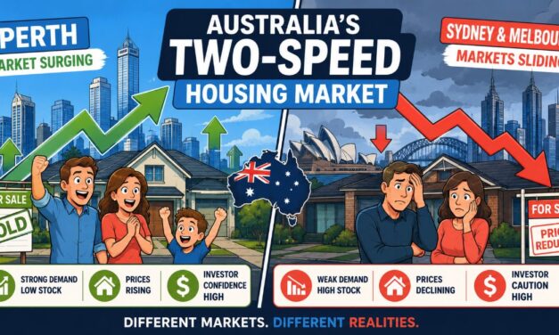 Australias Two Speed Housing Market Perth Surges While Sydney and Melbourne Slide