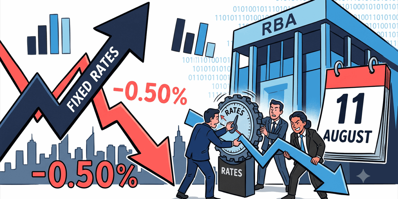 The Fixed-Rate Pivot: AMP’s 0.50% Cut Opens a New Rate-War Front Before the 11 August RBA Call