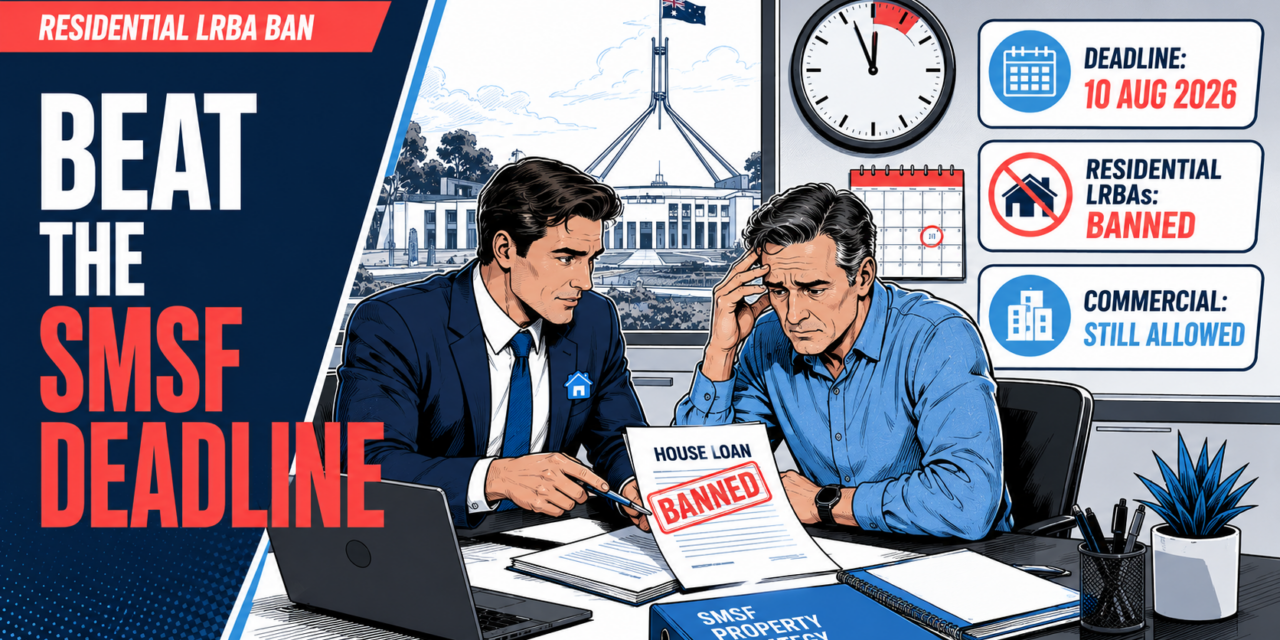 The 30-Day SMSF Window: A Broker’s Execution Playbook Before the 10 August LRBA Ban