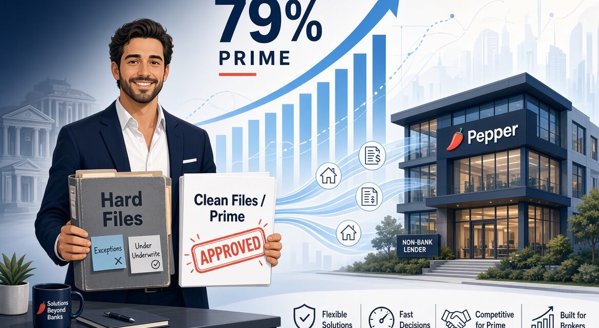 Prime Is Now 79% of Pepper’s Mortgage Flow. The Non-Bank You Keep for Hard Files Is Bidding on Your Clean Ones