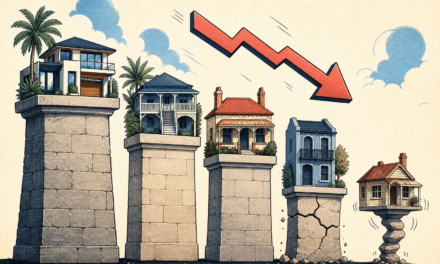 A 20% Fall in Perth Lands in April 2025. The Same Fall in Melbourne Wipes Five Years