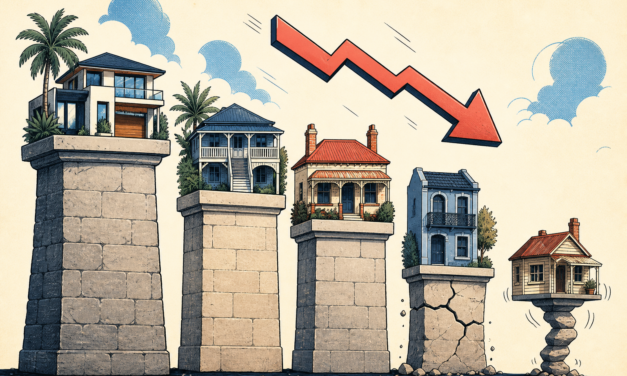 A 20% Fall in Perth Lands in April 2025. The Same Fall in Melbourne Wipes Five Years