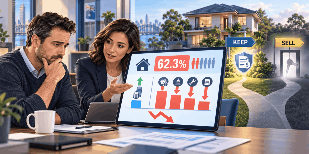 62.3% of Investors Are Now Cash-Flow Negative. The Negative Gearing They Give Up by Selling Cannot Be Bought Back