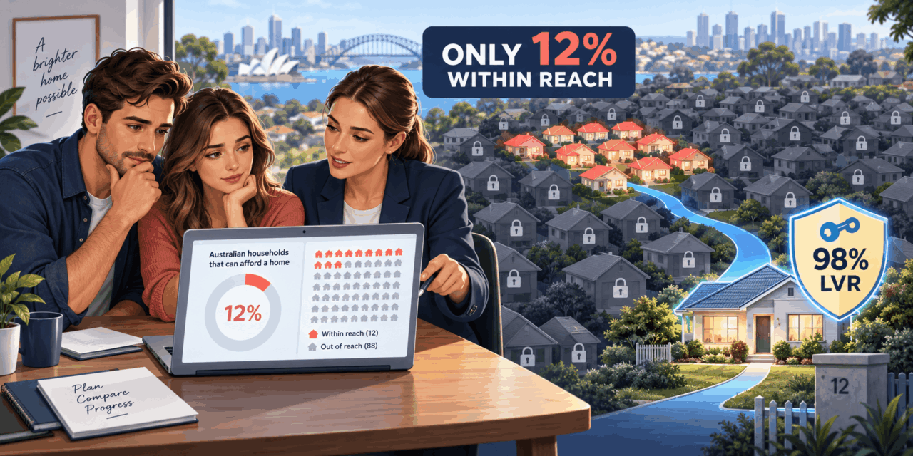 A Median-Income Household Can Afford 12% of Homes. Mortgage Choice Just Put a 98% LVR Loan in Its Network