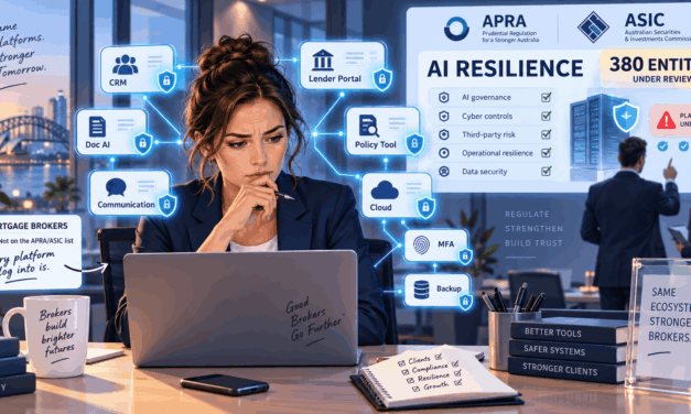 APRA and ASIC Asked 380 Entities to Prove Their AI Resilience. Brokers Aren’t on That List — But Every Platform You Log Into Is