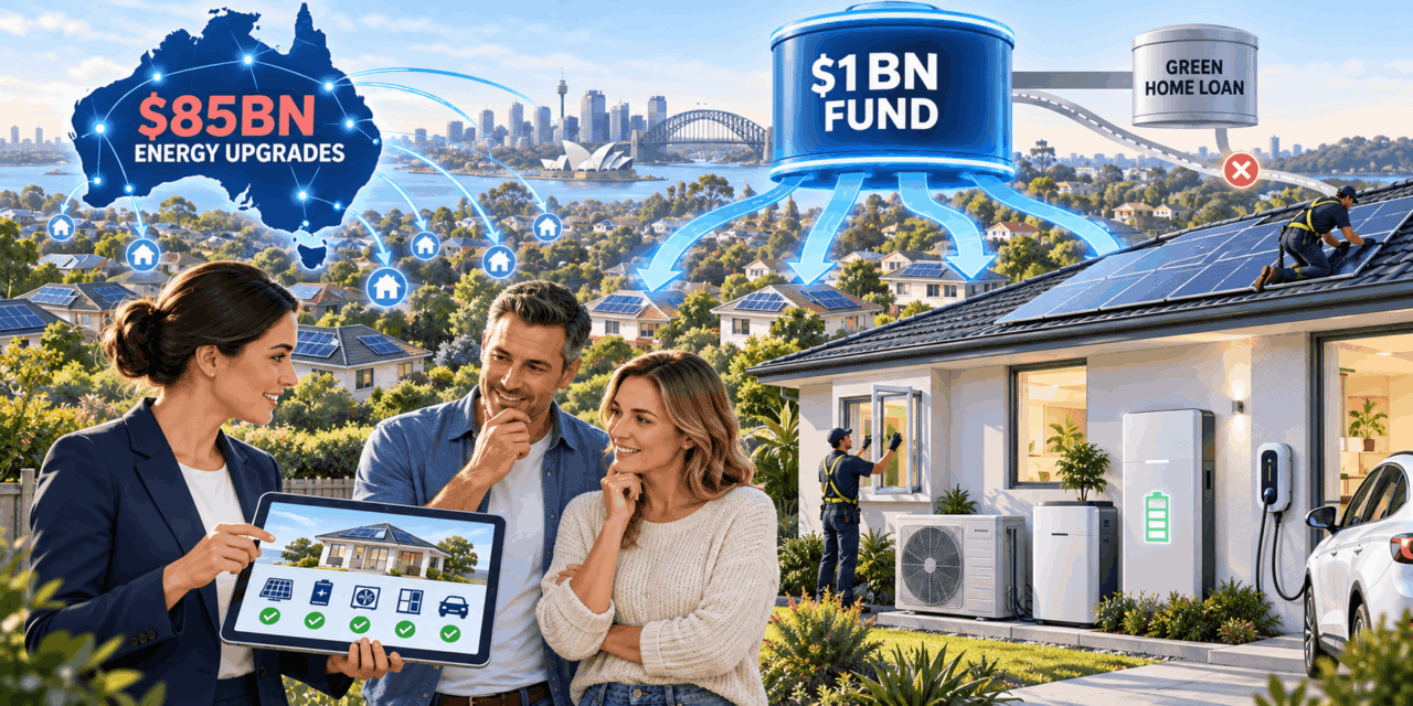 Households Plan $85bn in Energy Upgrades. The Retrofit Money Runs Through a $1bn Fund, Not Your Green Home Loan