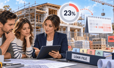 Just 23% Say Their New Build Finished on Time. On a Construction Loan, the Delay Lands on Your File Too