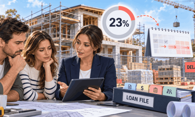 Just 23% Say Their New Build Finished on Time. On a Construction Loan, the Delay Lands on Your File Too