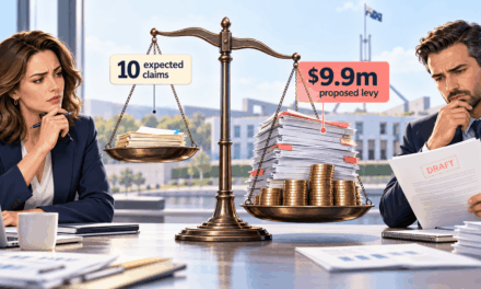 The Scheme’s Own Actuary Expects 10 Claims Against Credit Intermediaries. Treasury’s Draft Has the Sub-Sector Paying $9.9m