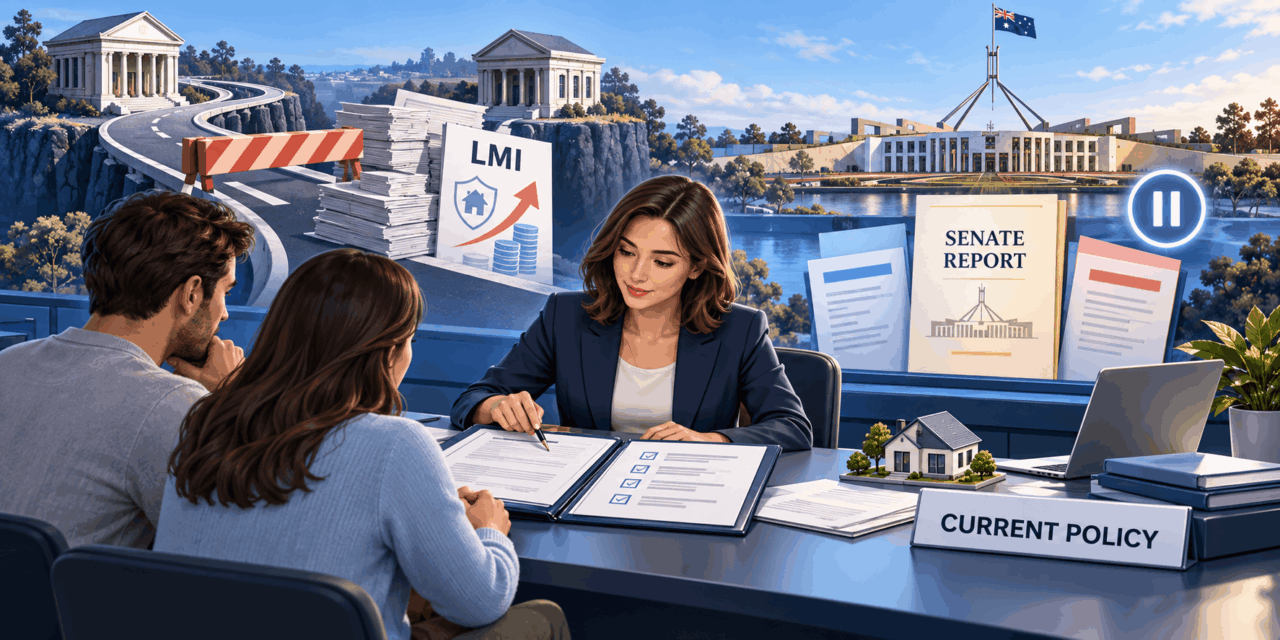 A Senate Report Picked Up LMI Costs and Refinancing Friction. Labor and the Coalition Both Filed Separately, So Nothing on Your Files Changes Yet