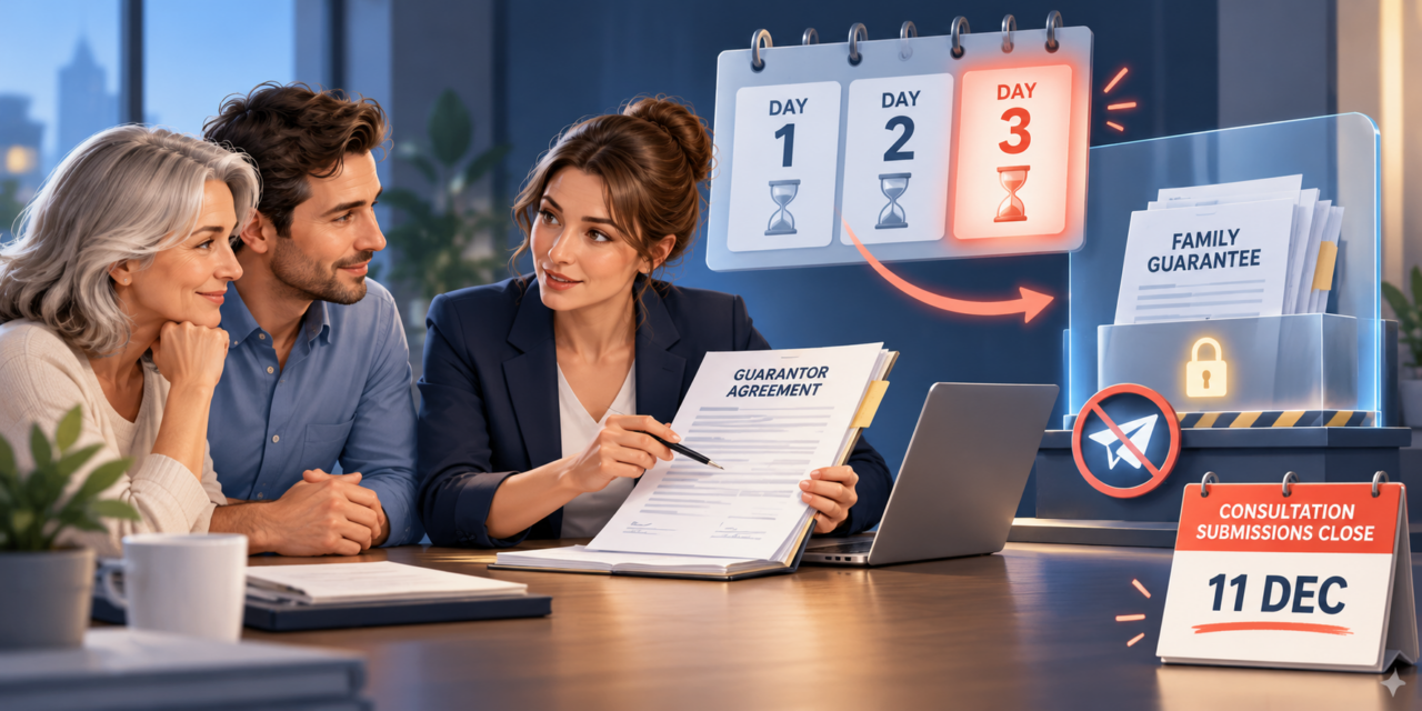 A Subscribing Bank Can’t Accept Your Client’s Family Guarantee Until the Third Day, and Can’t Send the Documents Through the Borrower. Submissions on Whether to Change That Close 11 December