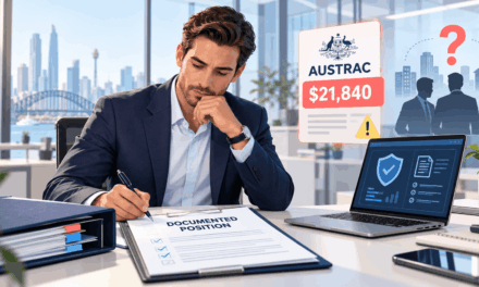 AUSTRAC Began Fining Non-Enrolled Businesses $21,840. Finance Broking’s Scope Is Still Unresolved — and AUSTRAC’s Own Advice Is to Document a Position