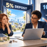 The 5% Deposit Scheme Cleared 102,594 Buyers in Its First Expanded Year. First Home Buyer Mortgage Demand Still Fell 20.1%