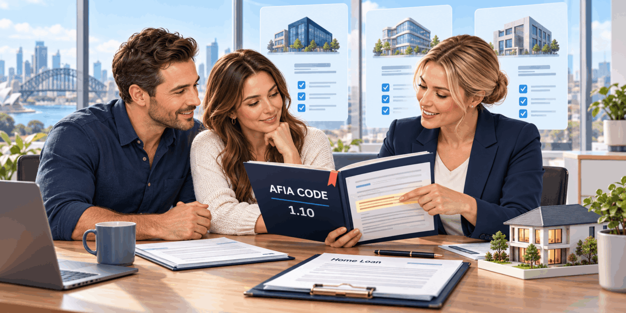The AFIA Code Commenced Across the Non-Banks on Your Panel. Its Paragraph 1.10 Says Mortgage Brokers ‘Generally Act for You’