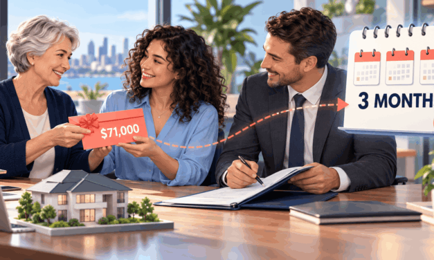 The Average Family Contribution to a Deposit Rose to $71,000. On Macquarie Bank’s Policy, a Gift Only Counts as Genuine Savings After Three Months