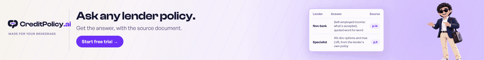 CreditPolicy.ai: lender policy, servicing and client portals for Australian brokers