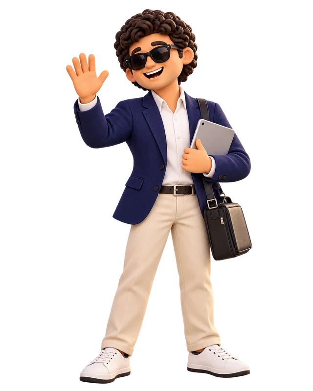 Jack, the CreditPolicy.ai mascot, waving